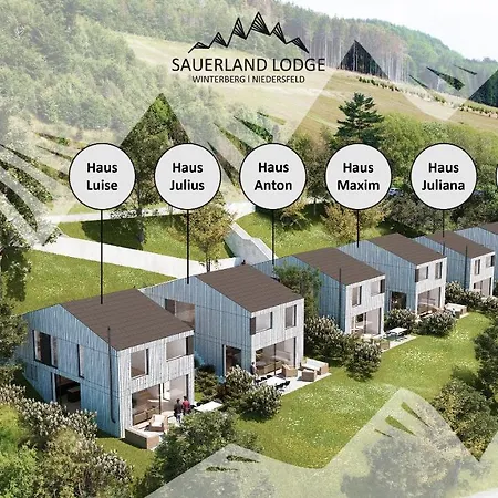 Sauerland - Haus Anton בית נופש ווינטרברג